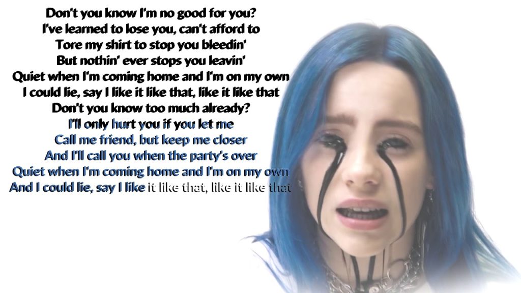 Billie Eilish - When The Party's Over Lyrics