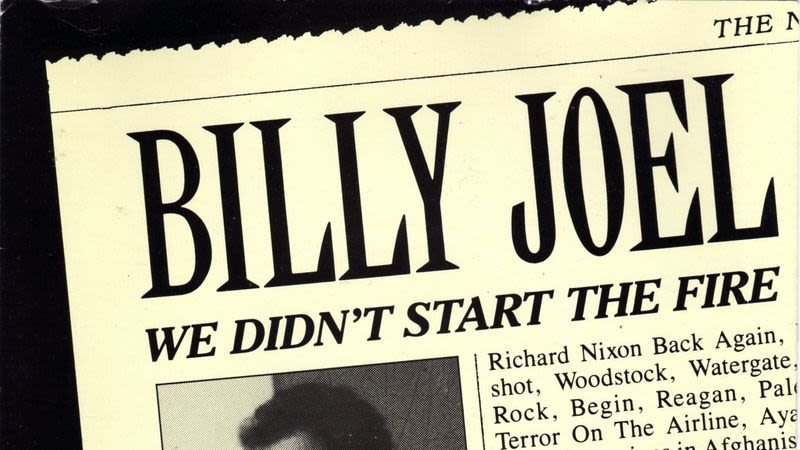 We Didn’t Start the Fire Lyrics - Billy Joel