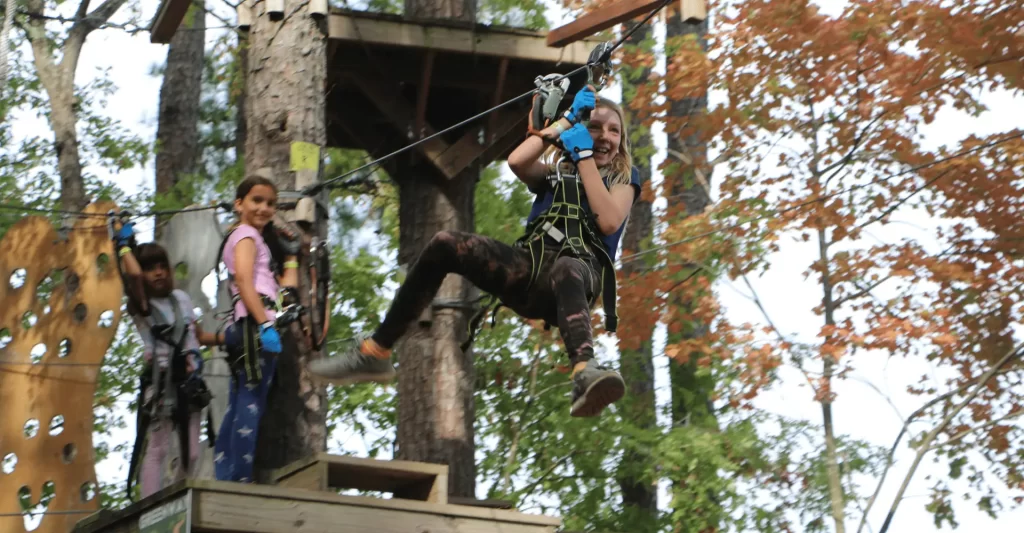 Treetop Thrills In Treerunner Adventure Park Raleigh