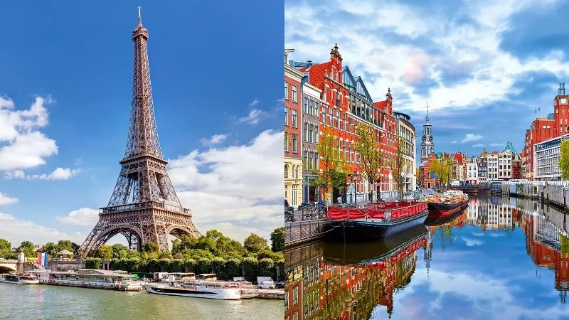 Journey From Paris to Amsterdam in a Week-Long Tour