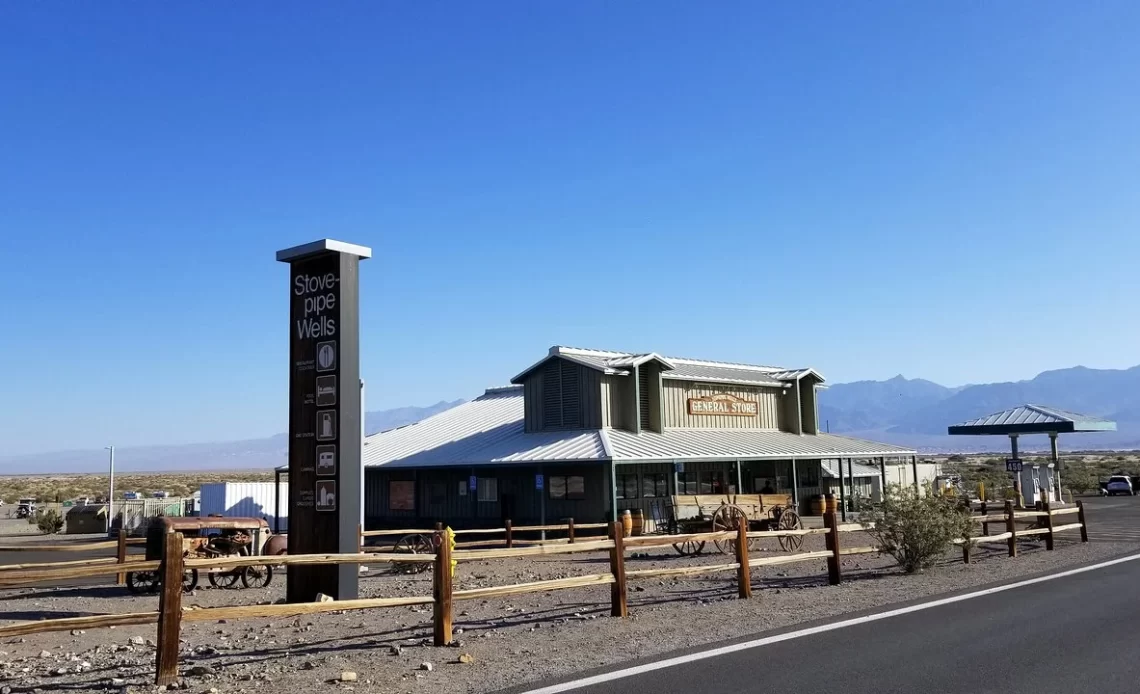 Gas Stations in the Desert Wasteland: Fueling Up in Death Valley