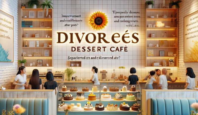 The Divorcées Dessert Cafe: Differentiated Haven Redefining Life After Marriage